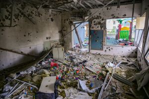 Iranian cluster bombs smash into empty daycare, several other sites in Rishon Lezion