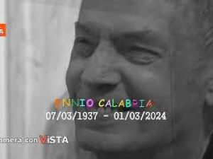 In memoria del Maestro Ennio Calabria. Su Camera con Vista su La7