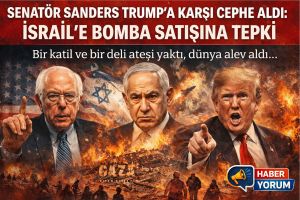 SENATÖR SANDERS TRUMP’A KARŞI CEPHE ALDI: İSRAİL’E BOMBA SATIŞINA TEPKİ