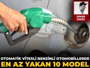Otomatik vitesli benzinli otomobillerde en az yakan 10 model
