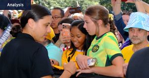 ‘We don’t want this feeling again’: Shattered Matildas put on a brave face
