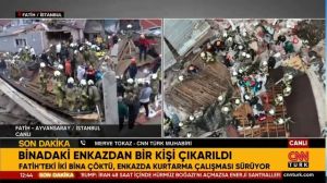 Srušile se dvije zgrade u Istanbulu: U toku spašavanje