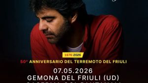 Cinquant'anni dal terremoto, in 15 mila a Gemona per Bocelli: ecco dove prenotare i biglietti