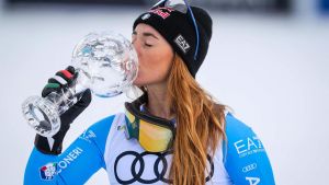 Immensa Goggia: vince a Kvitfjell e si prende la coppa di super G /