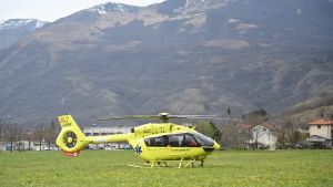 Scialpinista ferito sul Montasio, soccorso in elicottero sotto il Jôf Fuart