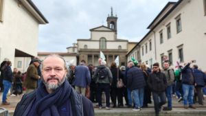 Funerali di Bossi, c’era anche il sindaco di Ferrara Alan Fabbri