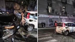 Napoli, due donne travolte