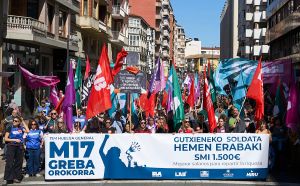 Queremos un salario mínimo vasco