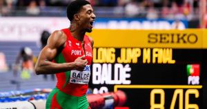 Gerson Baldé, campeão descontraído