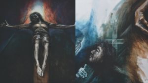 Gereformeerd opgevoed, niet meer gelovig: toch schilderde hij veertien keer het lijden van Jezus