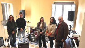 Terminati i lavori: la sala prove musicali torna a disposizione dei calcesani