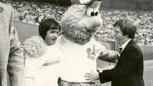 Rodger, ma première femme et moi!