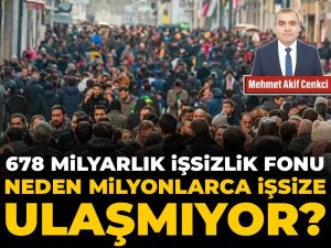 678 milyarlık işsizlik fonu neden milyonlarca işsize ulaşmıyor?