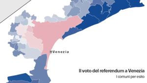 Venezia per il No, il Veneto Orientale per il Sì: ecco i risultati del referendum Comune per Comune