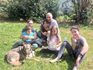 Families uprooted from the Gaza border now find themselves in Iranian crosshairs