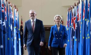 Australia, European Union agree sweeping new trade pact 8 years in the works