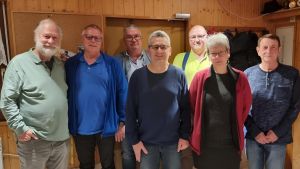 Minigolffreunde blicken auf die Eröffnung der Cobigolfanlage zurück