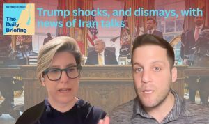 Daily Briefing Mar. 24: Trump shocks, and dismays, with news of Iran talks