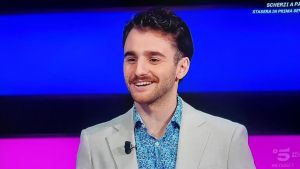 Federico Gismondi alla Ruota della Fortuna, sempre col sorriso nonostante la doppia bancarotta