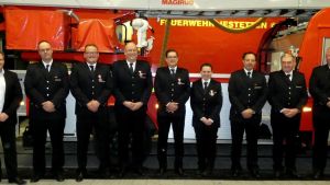 Feuerwehr ehrt und befördert Kameraden