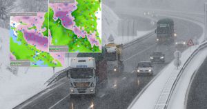 FOTO Čuvajte se ovaj dan! Stiže snažna promjena vremena, snijega bi moglo biti u izobilju