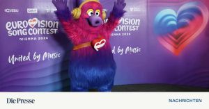 Wie das ESC-Maskottchen Auri Raiffeisen elektrisiert