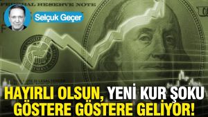 Hayırlı olsun, yeni kur şoku göstere göstere geliyor...