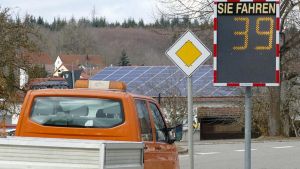 Erst nein, jetzt ja: Bekommt Sauldorf nun doch mobile Geschwindigkeitsmessgeräte?