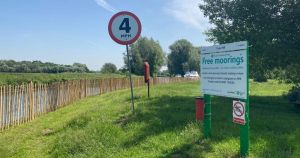 Car park next to river at popular picnic spot reopens