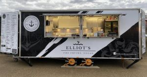 Fish and chip kiosk reopens in coastal town after major repairs