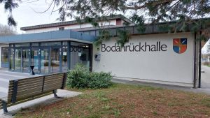 Eine schönere Bodanrückhalle: Hält Bürgermeister Friedrich sein Fasnachts-Versprechen?