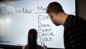 Ukrainske børn er i sikkerhed her. Men deres krop er stadig i krig