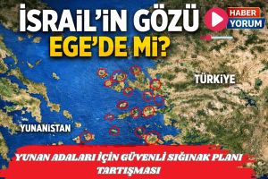 İSRAİL’DEN YUNAN ADALARINA GÖZ: “GÜVENLİ SIĞINAK” PLANI TARTIŞMA YARATTI