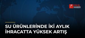 Su Ürünlerinde İki Aylık İhracatta Yüksek Artış