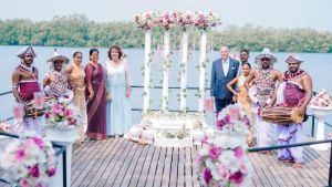 Hochzeitsgesellschaft steckt unerwartet auf Sri Lanka fest