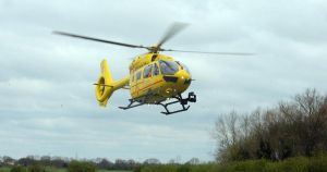 Woman taken to hospital after air ambulance called to A12 crash