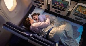 United’s new ‘Relax Row’ will allow coach passengers to stretch out and sleep with their families