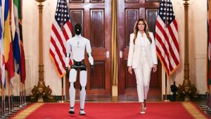 As Melania Trump Hawks Robots, Lawmakers Introduce Bill to Limit Competition