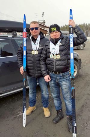Suomussalmen kaksikko palasi MM-kisoista hopeat ja pronssit kaulassa