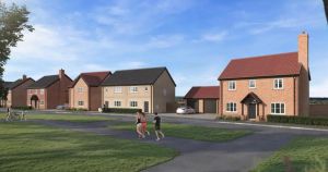 Construction underway for 100 new homes in village