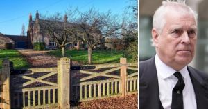 Andrew Mountbatten-Windsor visits new home with 'mystery woman'