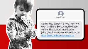 Nestanak devojčice Danke Ilić: Šta je poznato, a šta ne