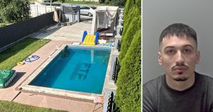Norfolk man from Romanian gang with 'F*** The Police' swimming pool is jailed