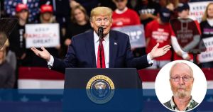 The absurd tragedy of genius minds trying to comprehend a moron's actions