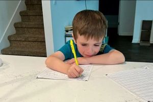 Mom explains how her 1st grader’s second-day of homework already crushed his spirit