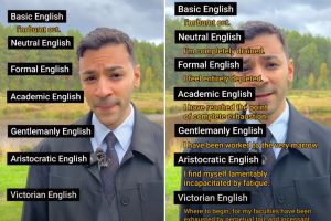 British teacher flawlessly translates everyday sayings into Victorian English, and people are hooked