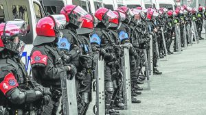 Vuelco y línea dura en la Ertzaintza