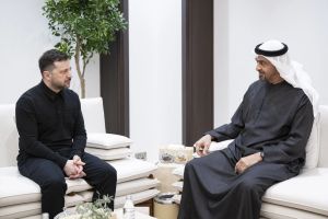 Visiting UAE, Zelensky announces defense cooperation with Abu Dhabi amid Iran attacks