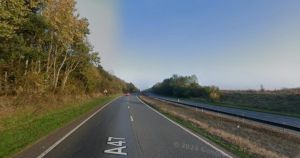 Motorists facing delays due to lane closures and traffic lights on A47