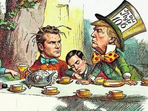 A mad T party at the White House (with apologies to Lewis Carroll)